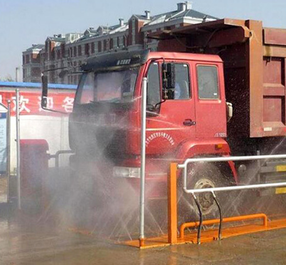 Truck wheel washing machine automatic car mud cleaning washing machine