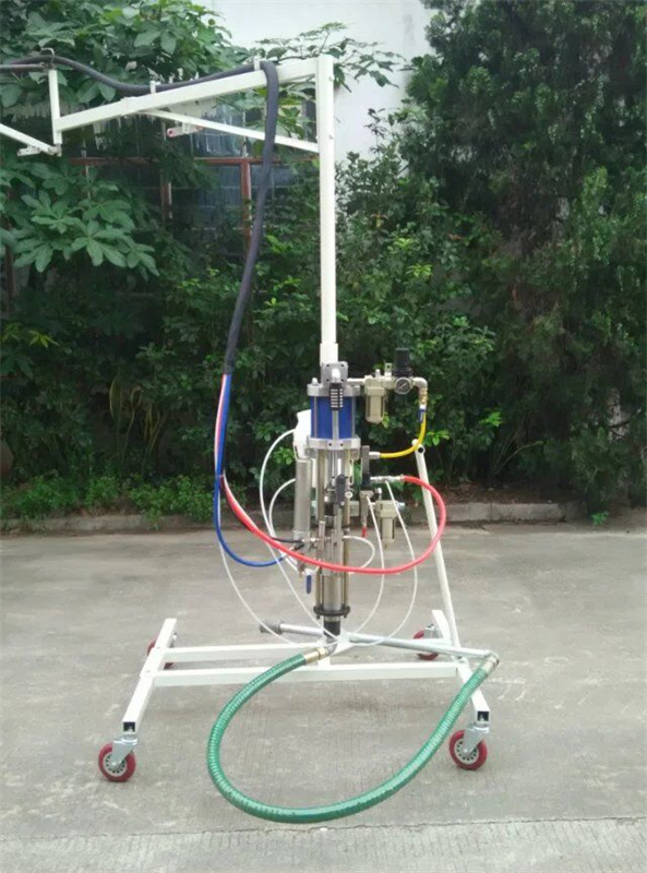 Fiberglass resin chopper roving spraying machine FRP spray machine with gun FRP spraying machine