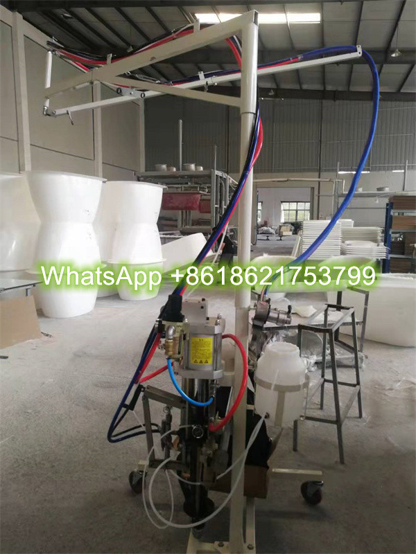 New fiber glass chopper chop resin glass fiber cement spray machine FRP composite roving spray gun system machine price