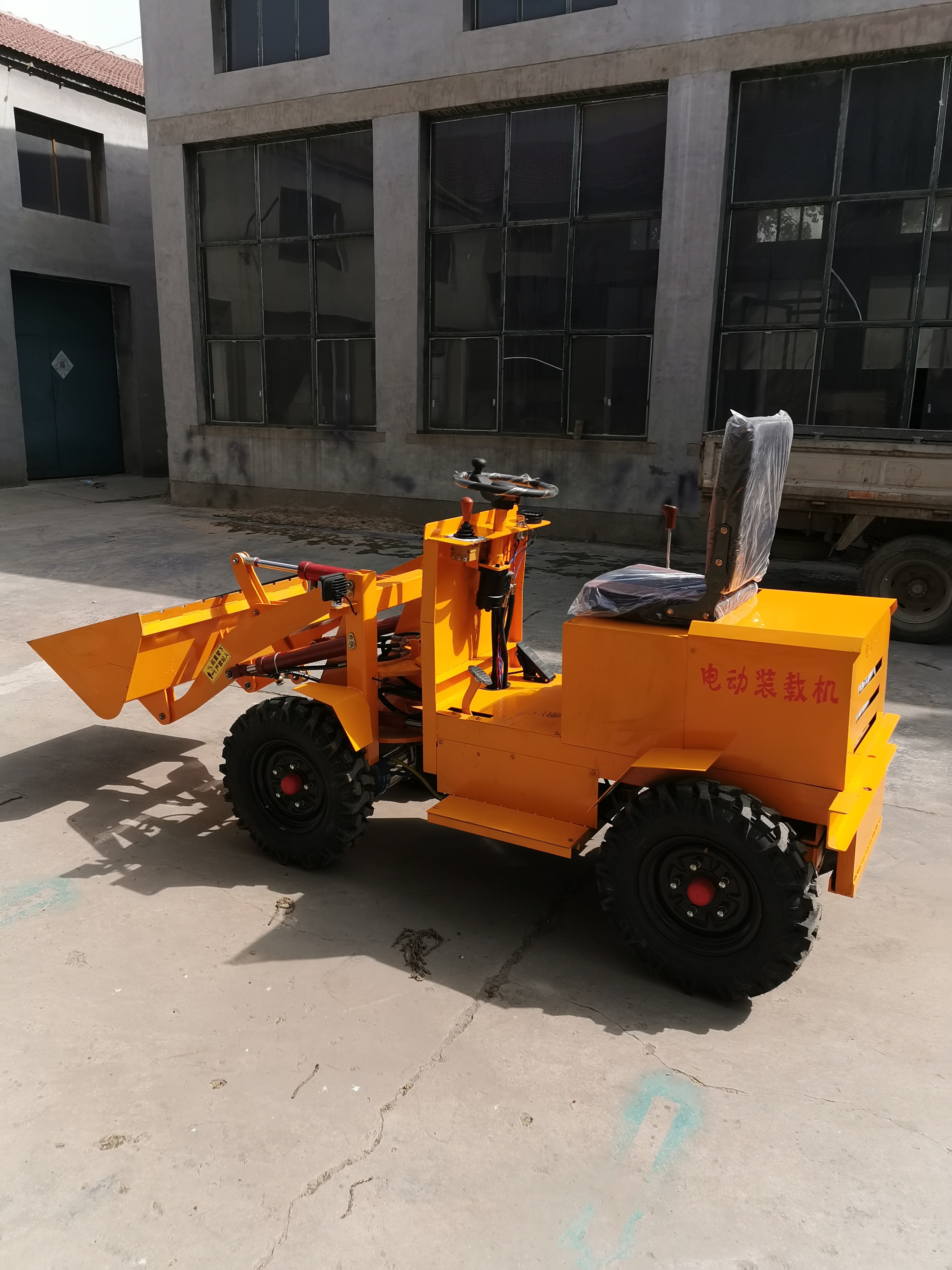 new design electric mini loader 5 ton electric wheel loader with 3 m3 bucket electric loader