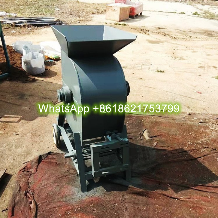 Construction rubbish nutrient soil grinding mill Small Mobile pulverized soil stone grinder for sale