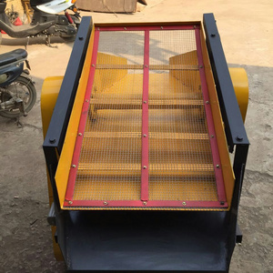 Low Noise Linear Vibrating Screening Mechanical Sand Sieving Machine Price