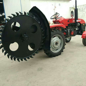 Performance excavator trencher machine Disc type trencher / chain trencher