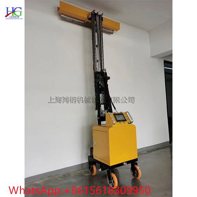 Automatic rendering machine Gypsum mortar trowel machine  Wall Cement Plastering Machine