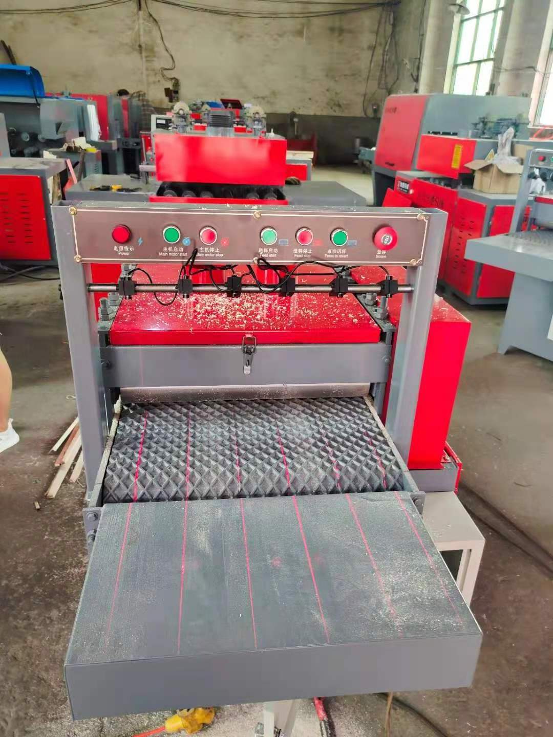 Fully Automatic Trimming Saw, Infrared Edge Cleaning Multi-Blade Saw