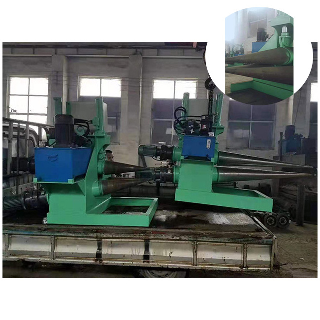 3 Roller 4 Roller Steel Bending Machine With Double Pinch&Stainless Steel Pipe Rolling Machine