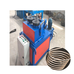 Seven-axis coiler Pitch adjustable seven-axis hardware pipe coiling machine Heavy duty straight rounding machinery