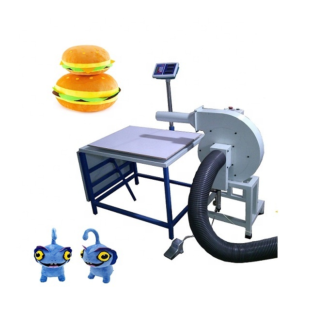 Automatic Cotton Filling Machine Fiber Opener Pillow Punching Machine Small plush toy stuffing machinery