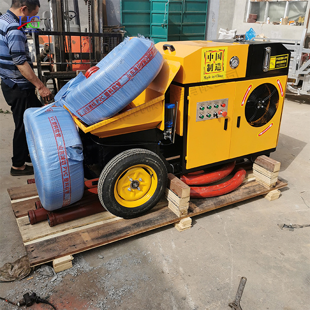 High quality S tube valve mini concrete pump machine for sale Construction site long distance concrete conveyor