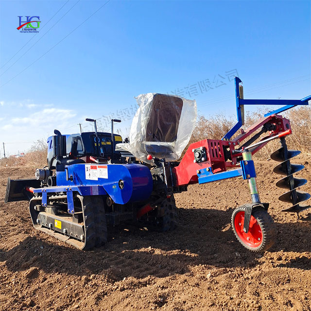 Diesel paddy/dryland crawler tractor Small farm bulldozer Multifunctional ground drilling machine tractor