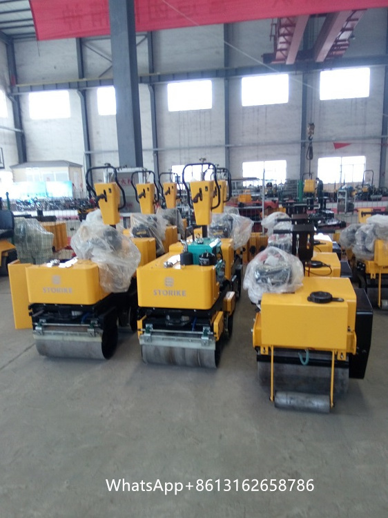 1 Ton 2 Ton 3 Ton Diesel Gasoline Hydraulic Vibrating Tandem Asphalt Compactor Road Roller