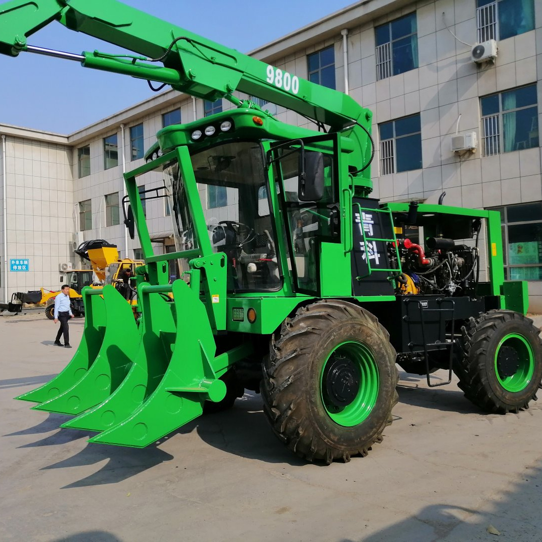 sugarcane grapple loader for sale in stock with 500KG  sugarcane grab loader made in China