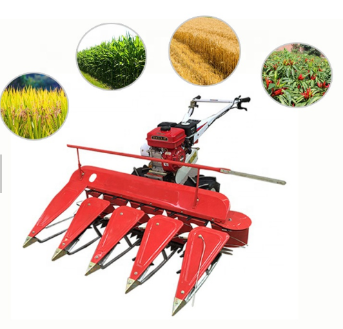 Hot sale Maize Mower Mini Rice Harvester Paddy Multifunctional Windrower Swather