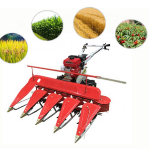 Hot sale Maize Mower Mini Rice Harvester Paddy Multifunctional Windrower Swather