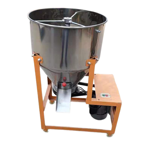 50-300kg Agricultural Animal Vertical Stainless Steel Dry-Wet Feed Mixer Feed Poultry Breeding Mixer Machine