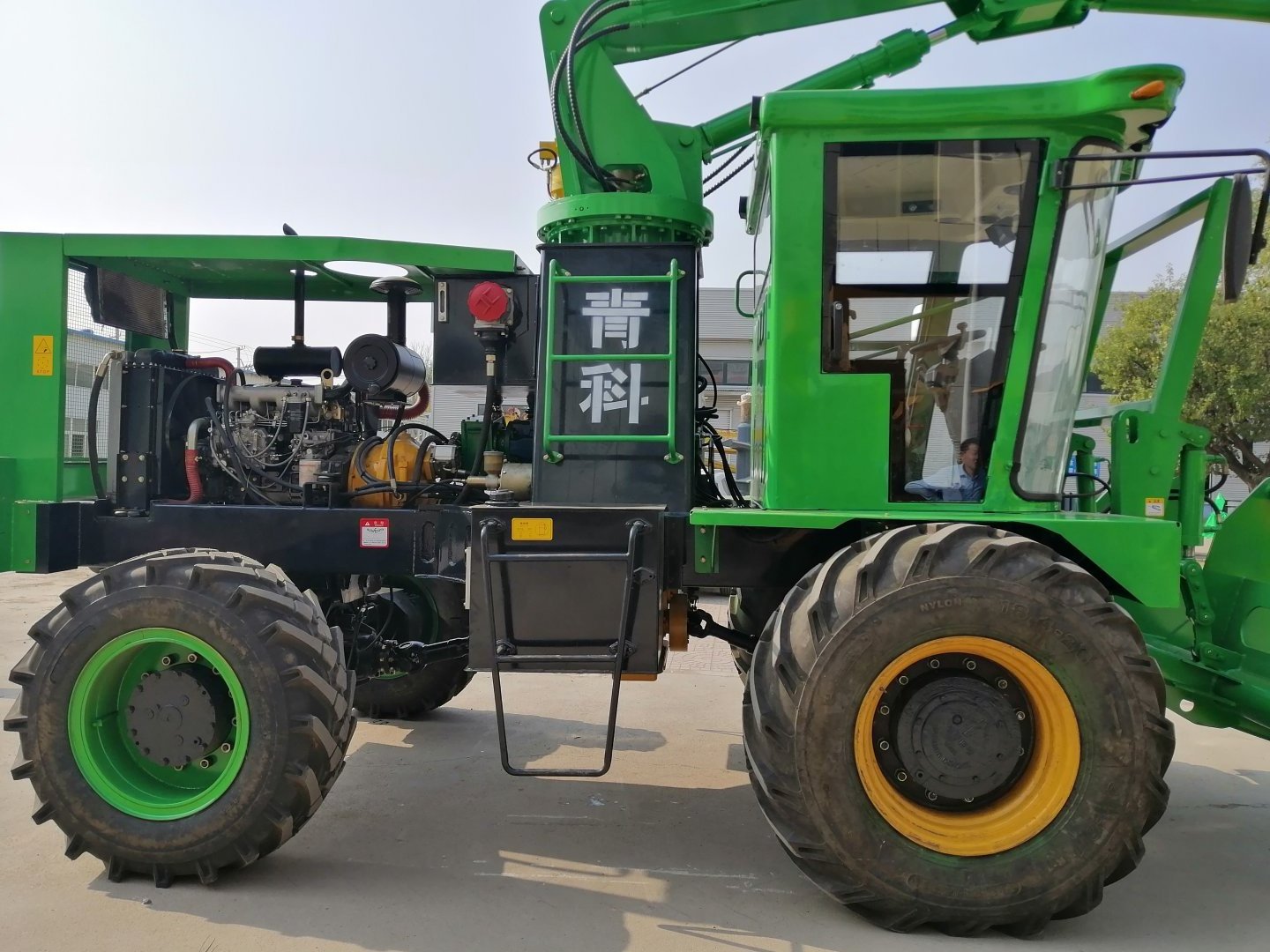 sugarcane grapple loader for sale in stock with 500KG  sugarcane grab loader made in China