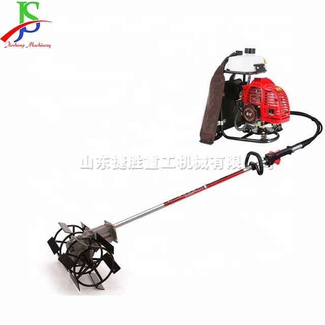 Mix fuel oil and electric power portable knapsack grass remover for garden