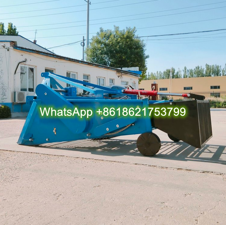 Tractor Mounted Stone Picker Machine Collector For Sale