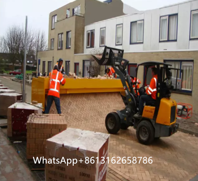 Stone Brick Paver Laying Machine Road Paver Machine For Sale