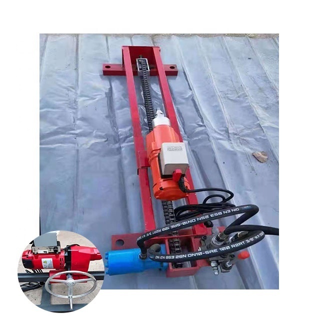 Tunnel piercing cable pipe passing highway horizontal piercing machine Water drill pipe jacking machine