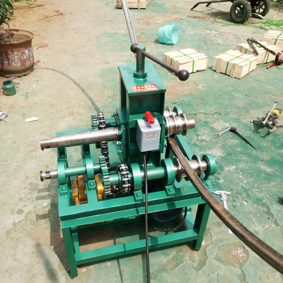 vertical stainless steel pipe round pipe bender Electrical steel bar tube bender machines square pipe bending machine