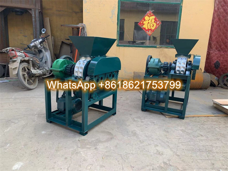 BBQ Charcoal briquette making machine/coal powder ball press machine