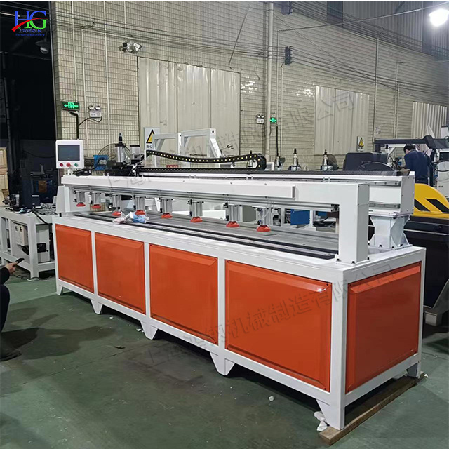 CNC automatic sheet grooving machine High precision seamless grooving machine CNC tongue and groove machine