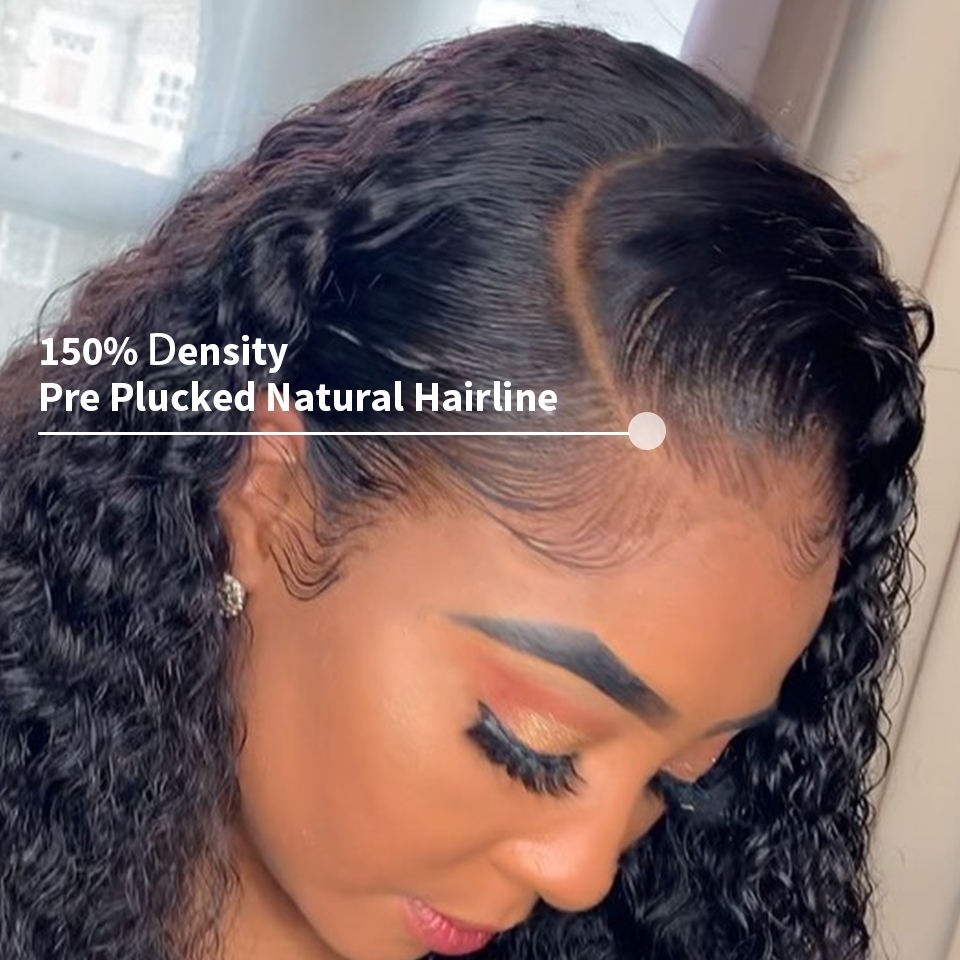 Cheap Short Bob Wigs Human Hair Kinky Curly Lace Front Wigs Human Hair Wholesale Glueless HD Lace Frontal Wigs For Black Women