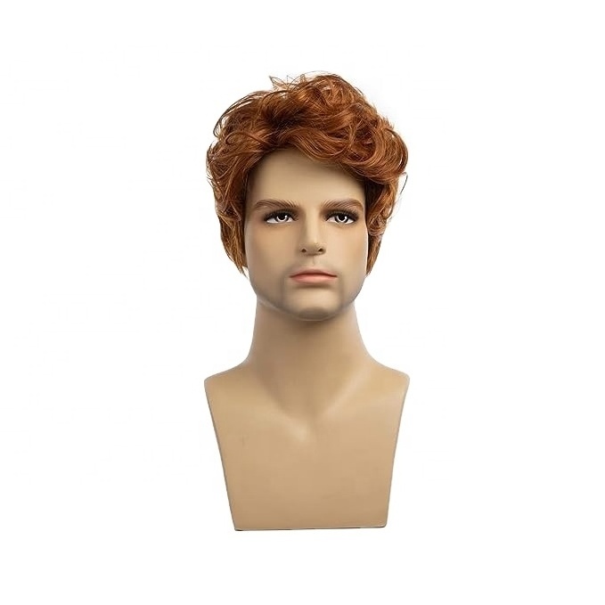 Free Sample Customized Glueless 150% Density Long Man Hair Wig Natural Toupee,Hair Wigs For Men