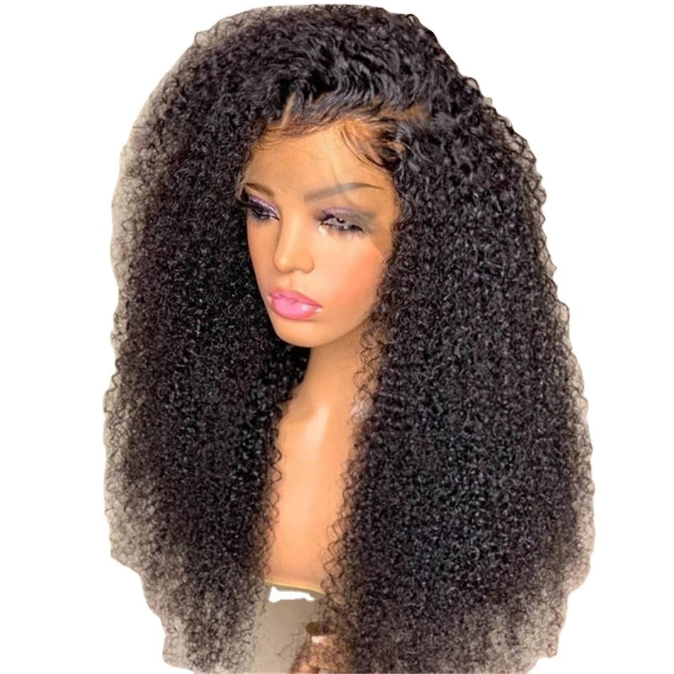 Glueless Full Hd Lace Wigs For Black Women Kinky Curly Lace Front Wigs Raw Brazilian Human Hair Hd Lace Frontal Wigs Human Hair