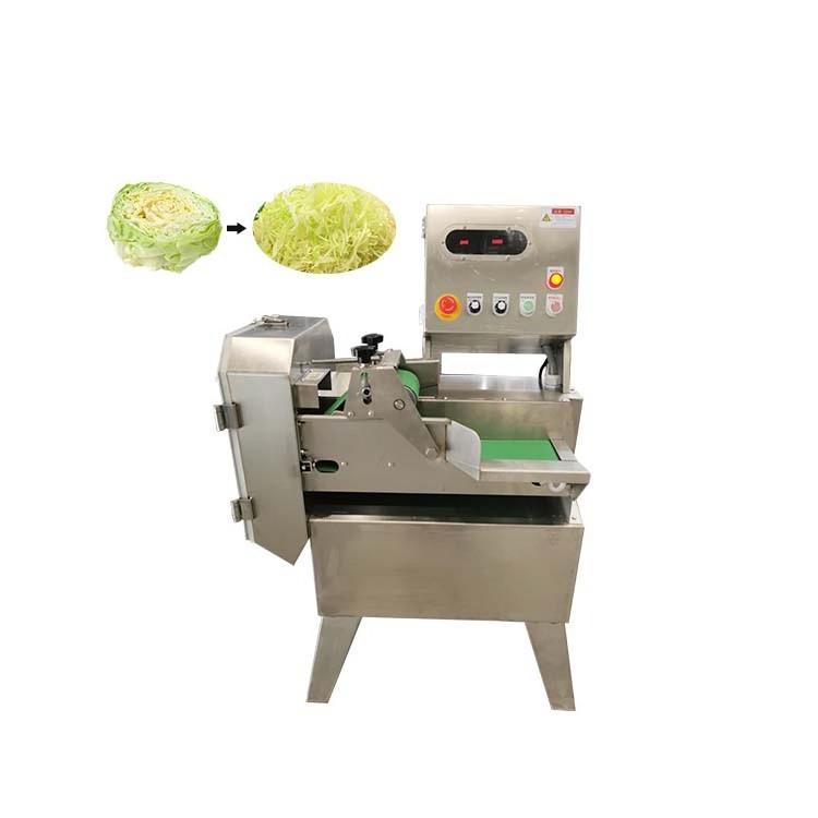 Multifunctional Vegetable Chopper Automatic Vegetable Cutting Machine For Spinach Lettuce Cabbage Vegetable Slicer Chopper