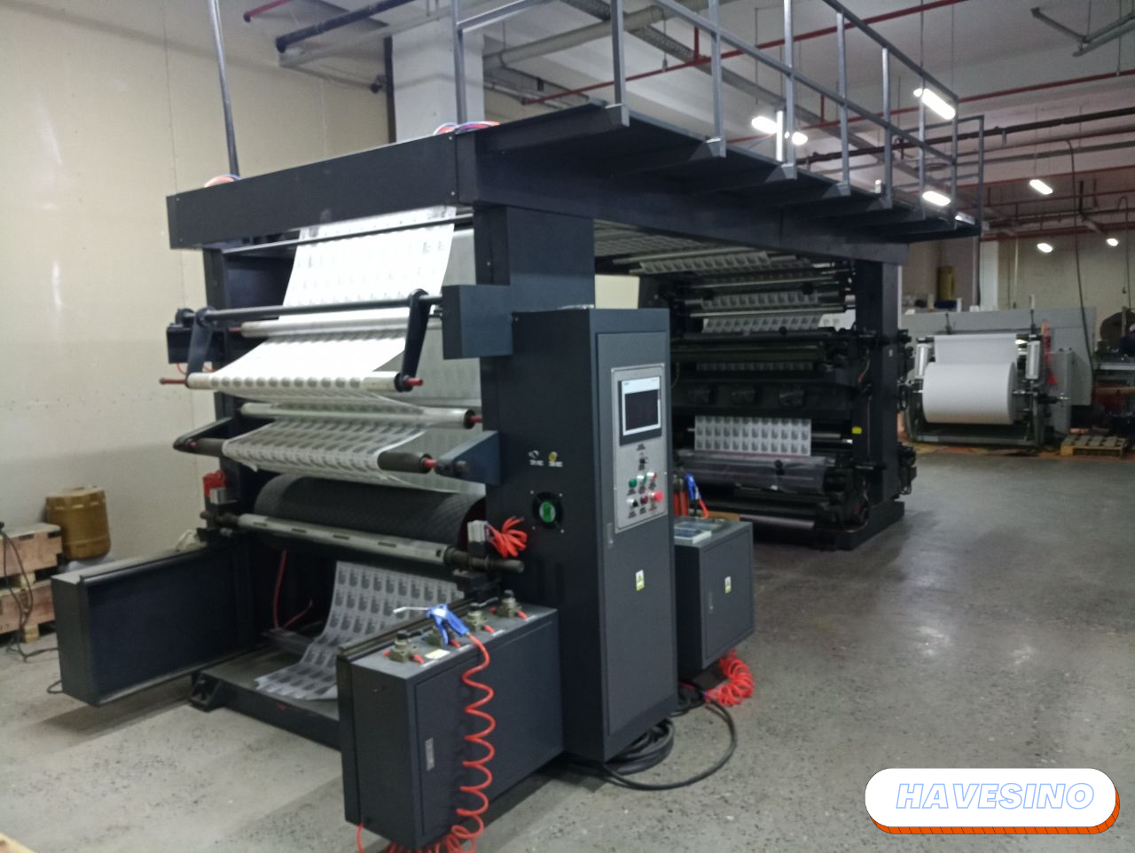 Flexography Printer  Press Flexible Film Paper Flexographic Printers Non Woven Fabric Flexo Printing Machine 2 4 Color 6 Color