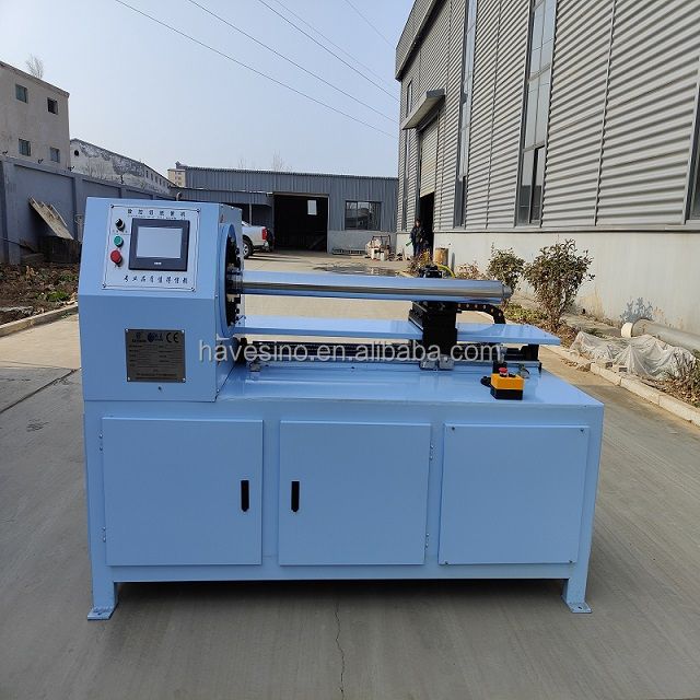 PET PVC PP Roll Paper Core Cutting Machine Fully Automatic PLC Paper Tube Recutter Machinery Cardboard Core Pipe Cutter