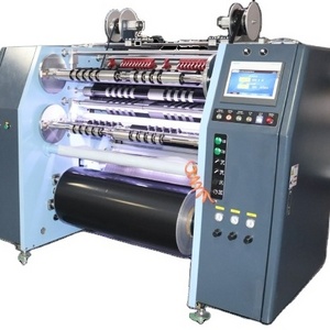 Automatic High Speed  CE Thermal Transfer Ribbon Slitter Barcode Ribbon Cutting Rewinding Ttr Slitting Machine