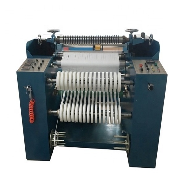 Professional Nonwoven Fabric Cutting Machine Fabric Slitting Machines for Label Garment Ribbon Jumbo Roll Slitter Rewinder