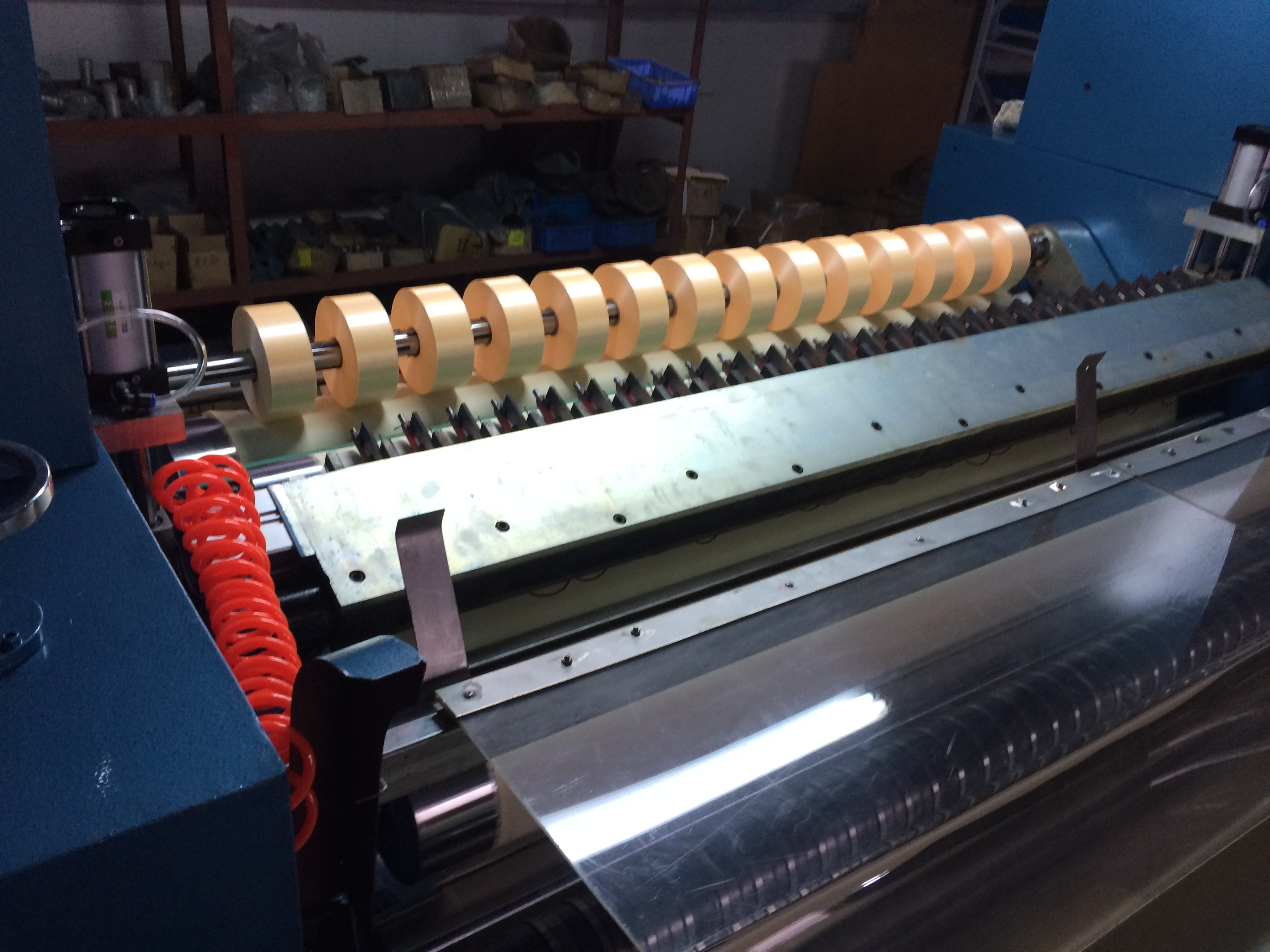 Havesino Plc Label Making Machine Nylon Satin Roll Slitting Machine Automatic Non Woven Fabric Slitting Machine