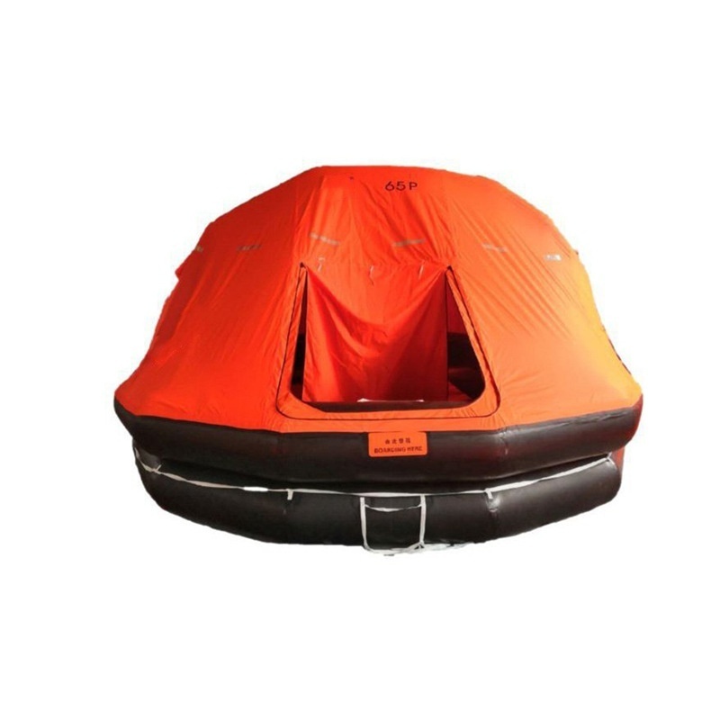 6-10 Person Waterproof Neoprene Inflatable Floating Island Lake River Marine Rescue Liferaft Life Raft