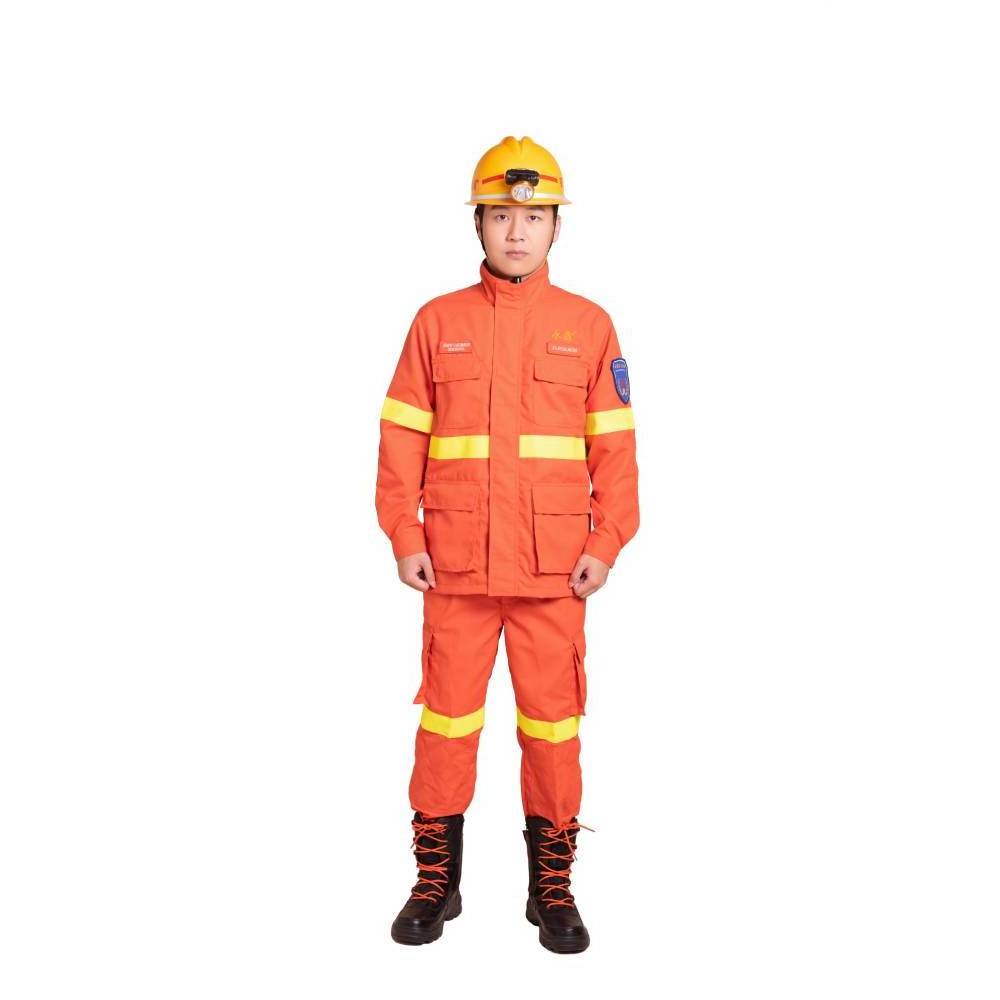 Firefighter Gear Flame Retardant Fire Fighting Rescue Turnout Gear Firefighting Jacket