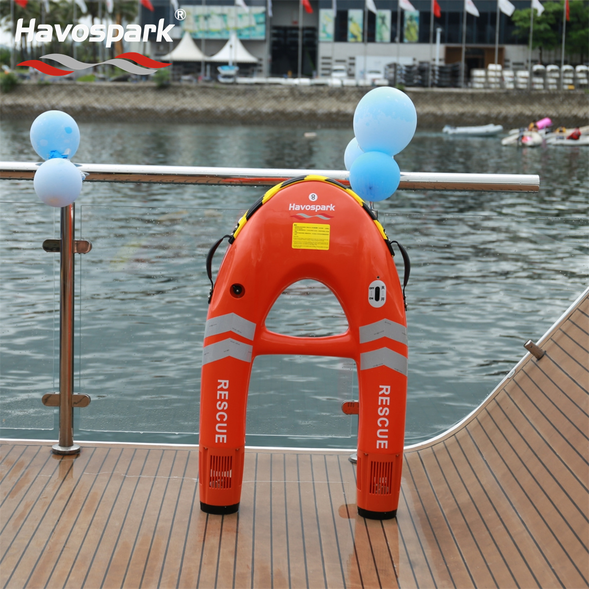 Promotion Customized U-shaped Intelligent Lifeboat Rescue Equipment Lifebuoy