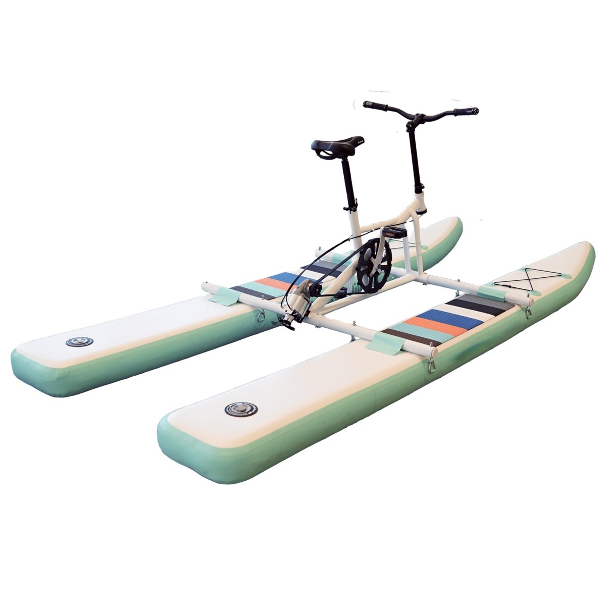 Summer Pool Fun Equipment Paddle Water Bicycle Hydro Bike Buoy