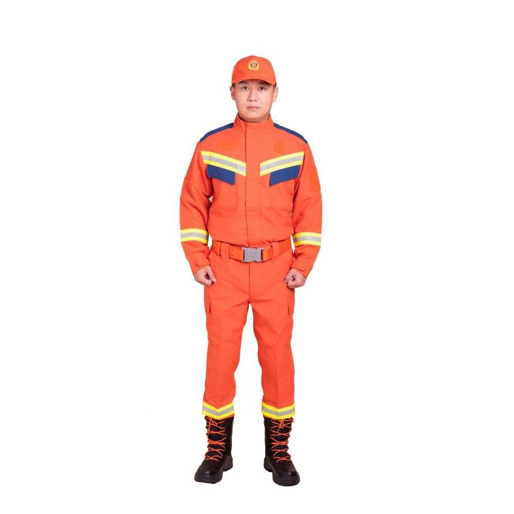 Firefighter Gear Flame Retardant Fire Fighting Rescue Turnout Gear Firefighting Jacket