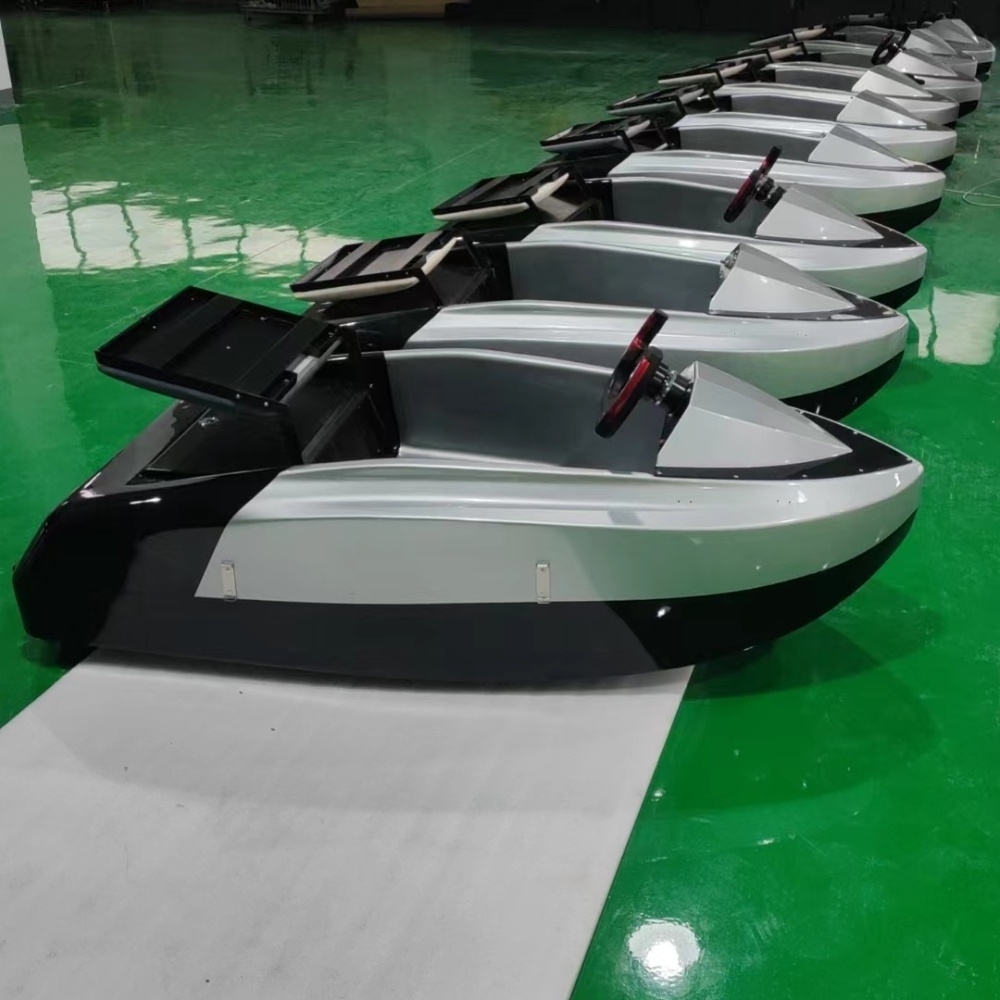 Customizable High Quality Fast Speed Mini Jet Boat New Design Electric Boat Outboard Engine Jet Ski Jet Car Bateau Combo Set