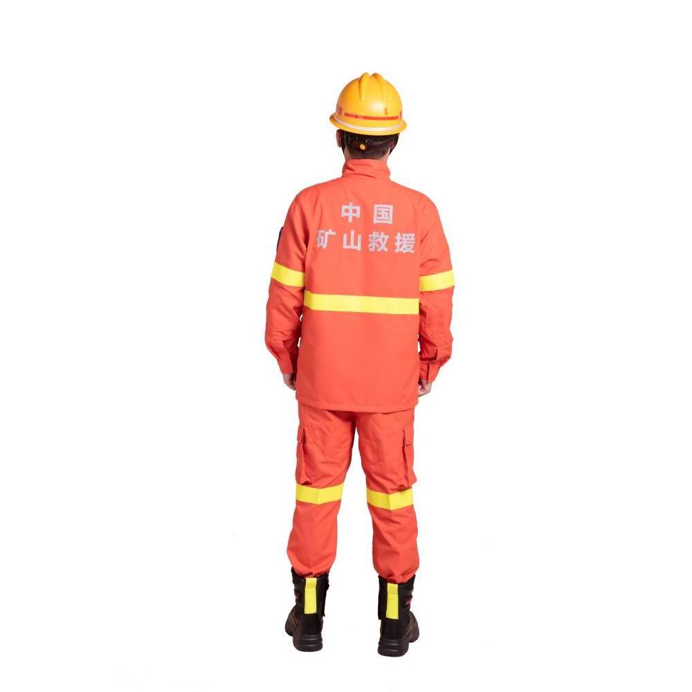 Firefighter Gear Flame Retardant Fire Fighting Rescue Turnout Gear Firefighting Jacket