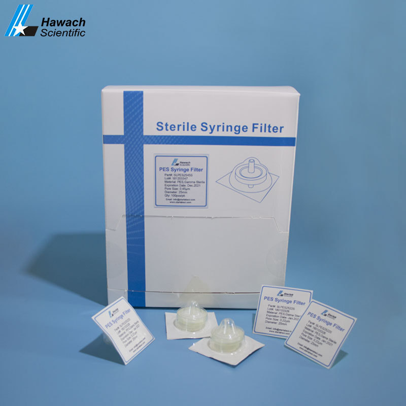 Wholesale 0.45Um 13Mm Male Luer Luck Slip Medical Lab Sterile Hplc Pes Syringe Filters