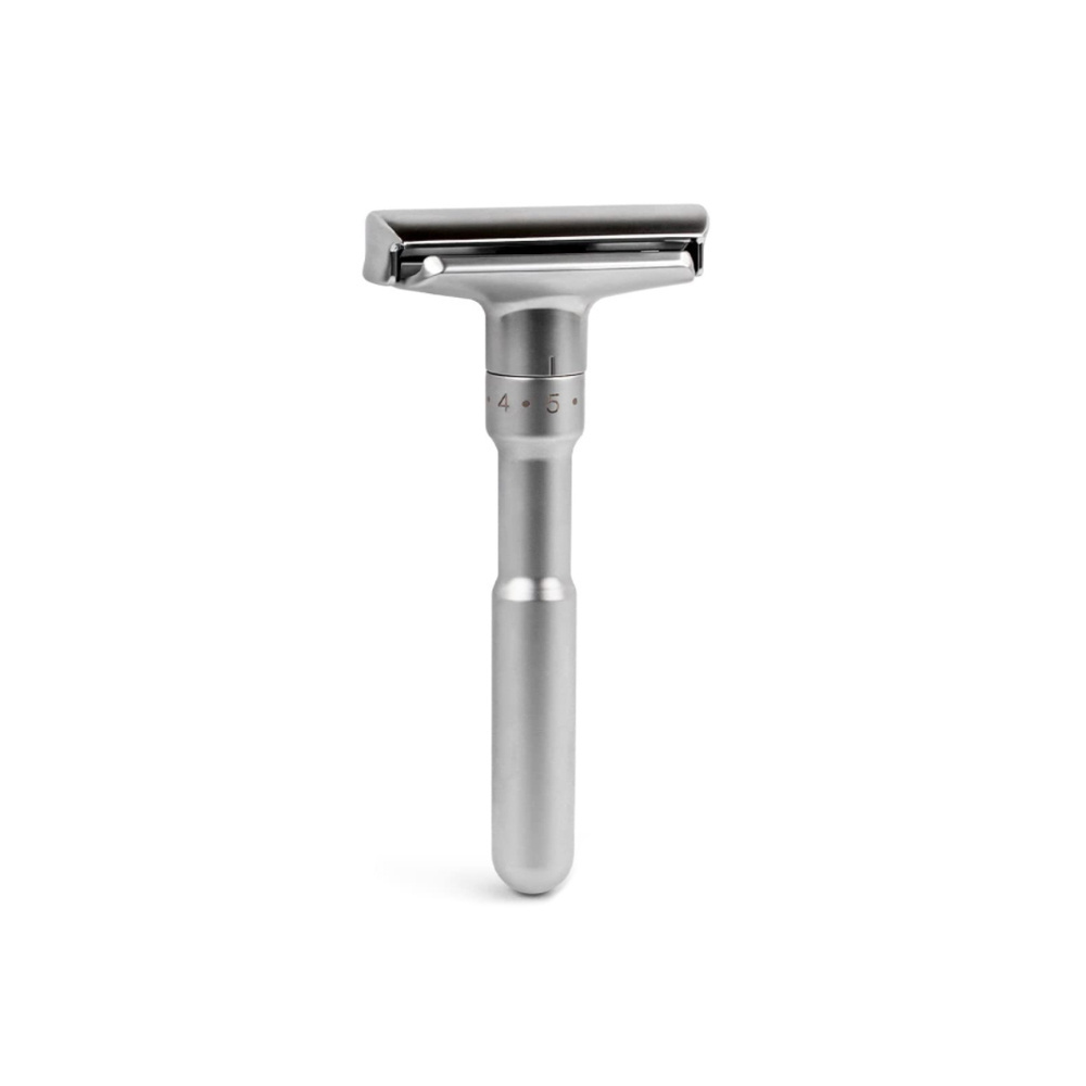 Safety Razor Adjustable Double Edge stainless steel blade Manual Shaving Razor Zinc Alloy material