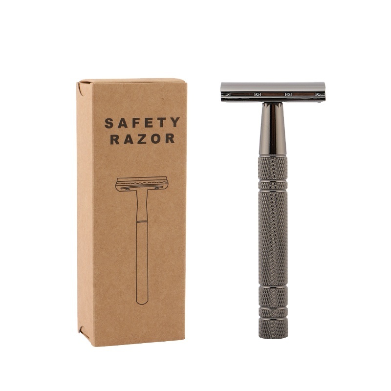 RTS cheaper price aluminum handle men's shaving face hair removal Classic safety razor