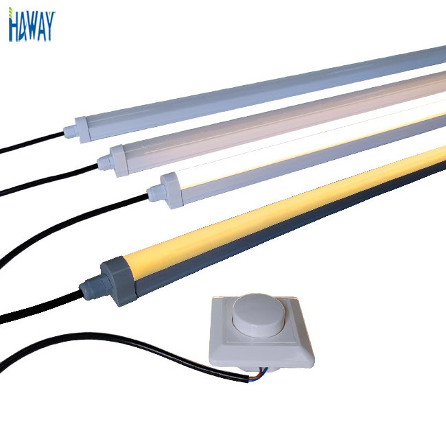 New design dimmable 2700-6500K  LED tube light 4 8 Foot T8 Integrated Led Tube Light Fixture, Farm lighting