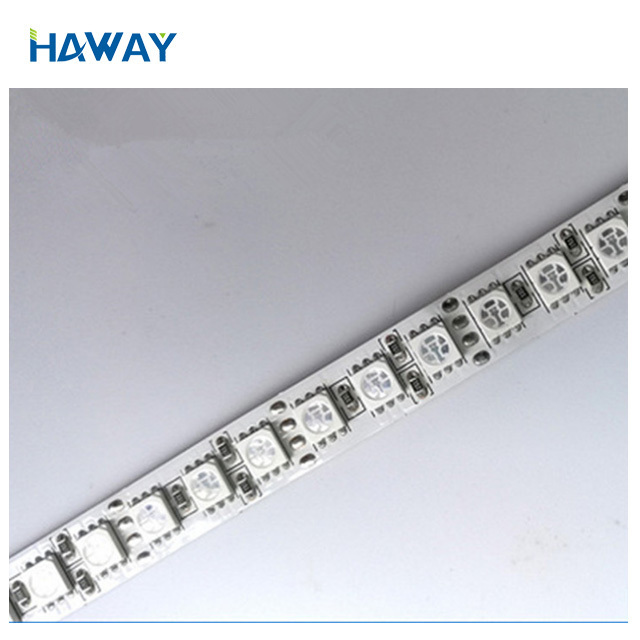 High  quality smd5050RGB DC12V 120LED/M    rgb flexible led strip light