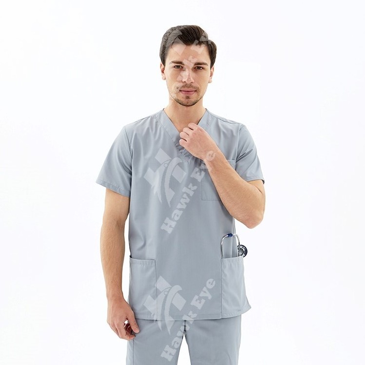 custom wholesale short Sleeves Suit nurse Medical Scrubs uniforme set Nurse Hospital Uniforms