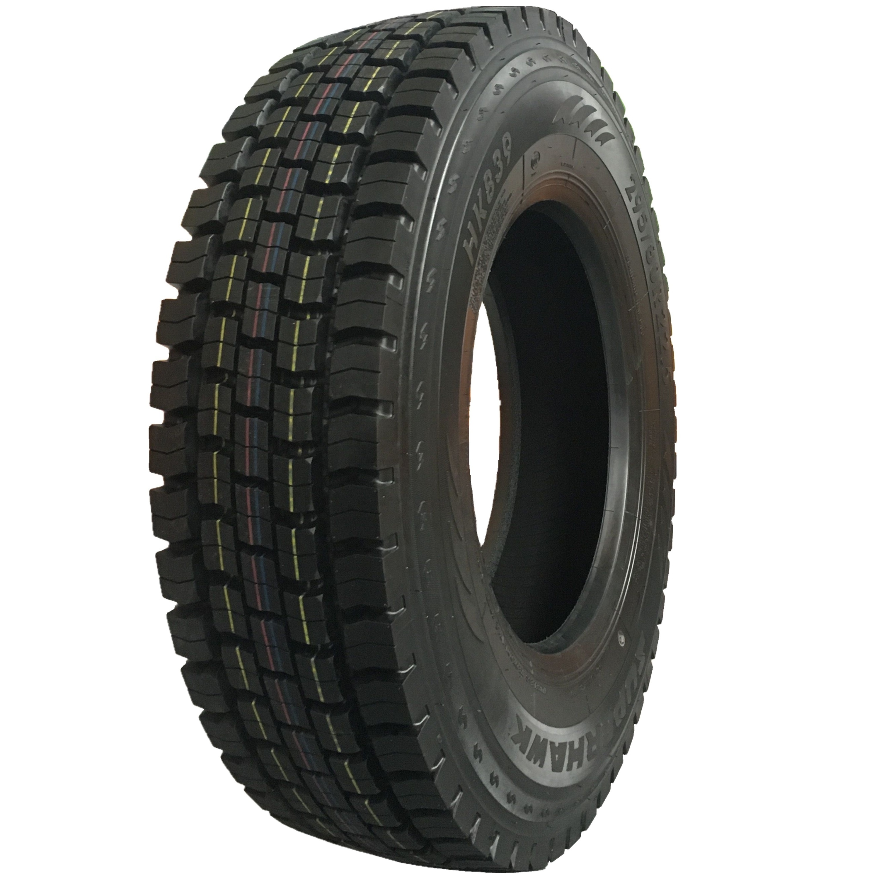 Low Price Wholesale Tubeless tire natural rubber SUPERHAWK HK839  295/80R22.5 Radial Tires truck tire